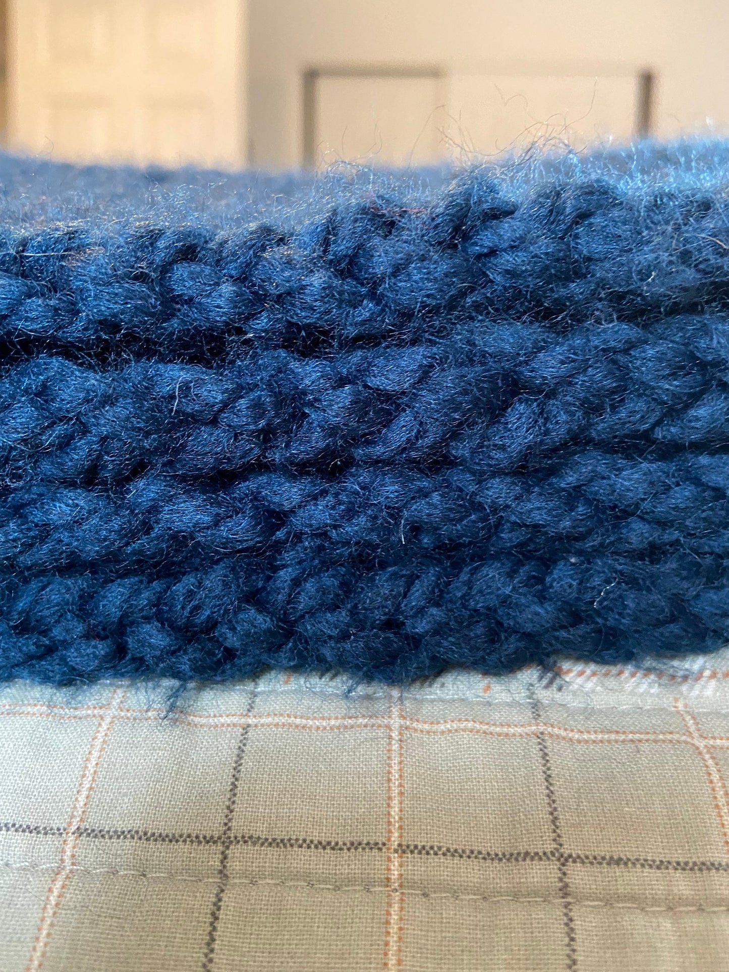 Chunky knit blanket pattern