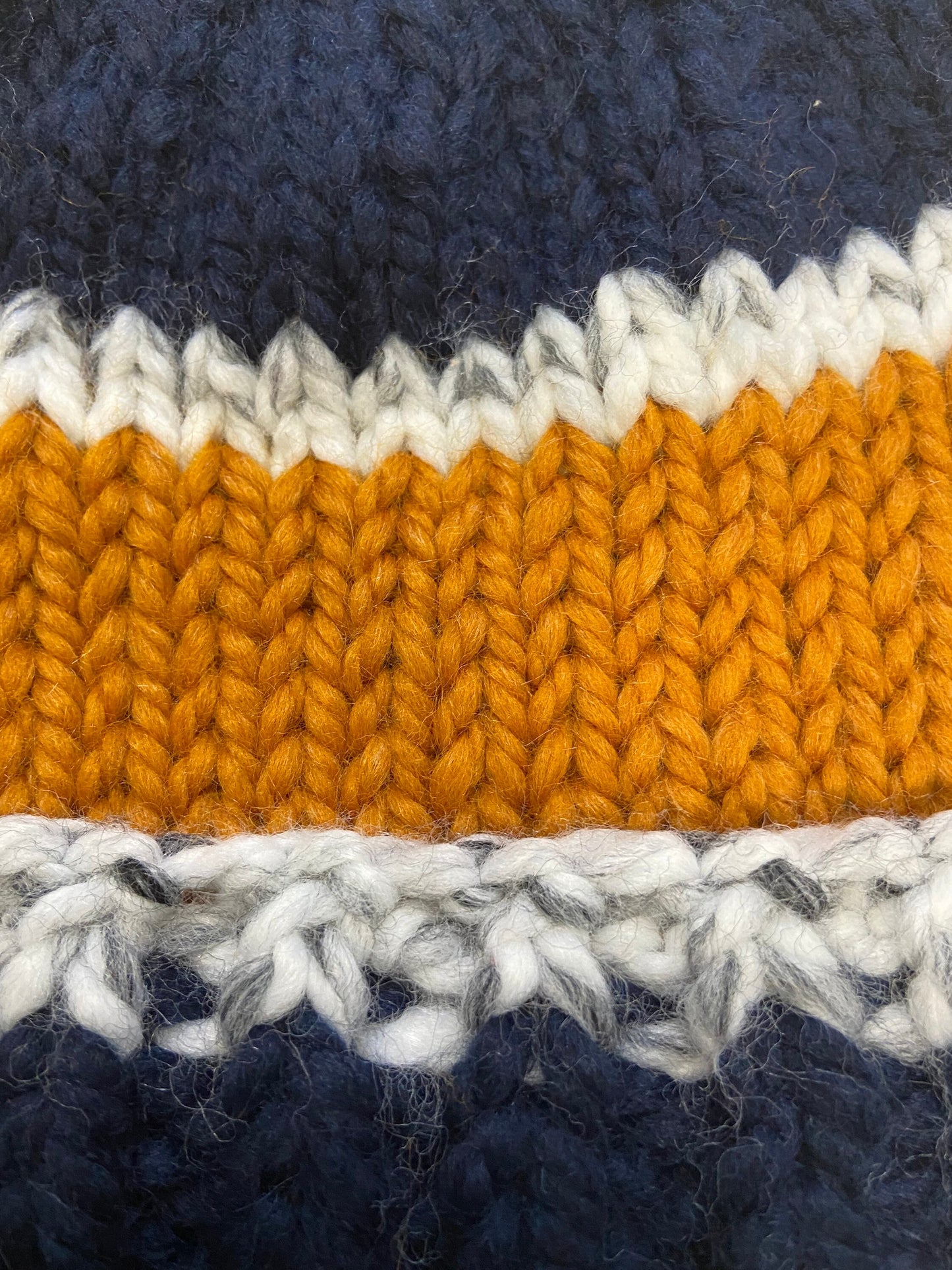 University of Michigan colors college beanie-READY TO SHIP