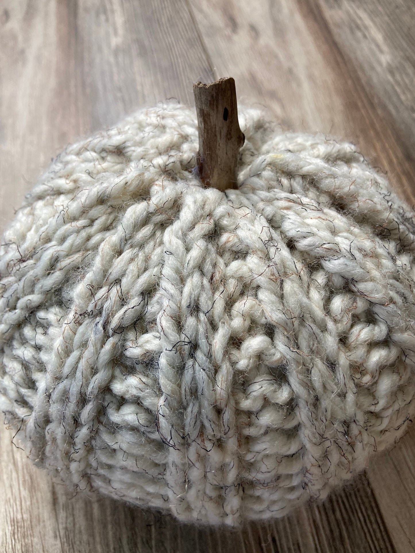 Chunky Knit Farmhouse Pumpkin CUSTOM SET| Farmhouse fall decor Sweater Pumpkin for Thanksgiving Table or Wedding Table| handmade pumpkin set