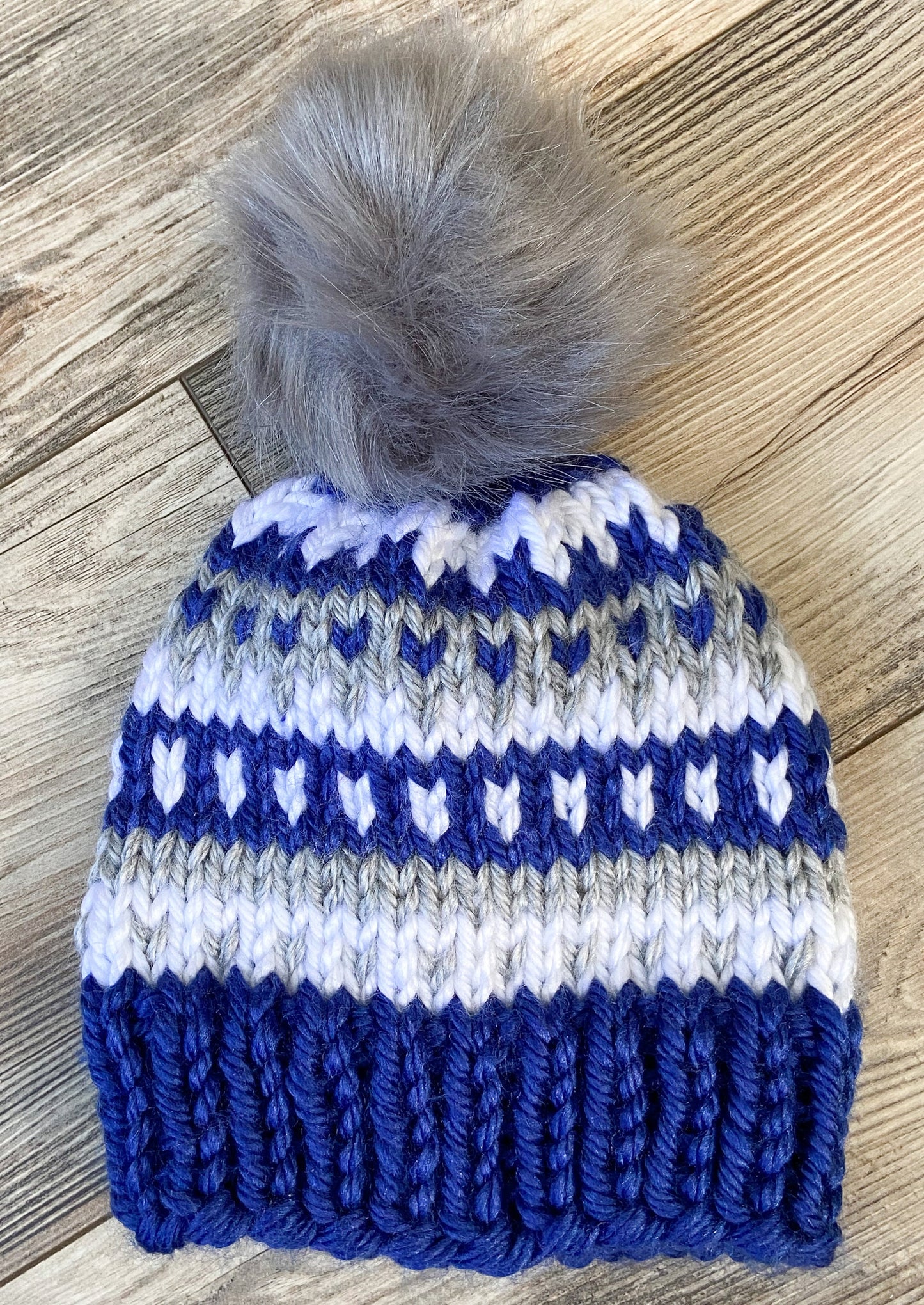 Indianapolis Colts NFL team colors beanie