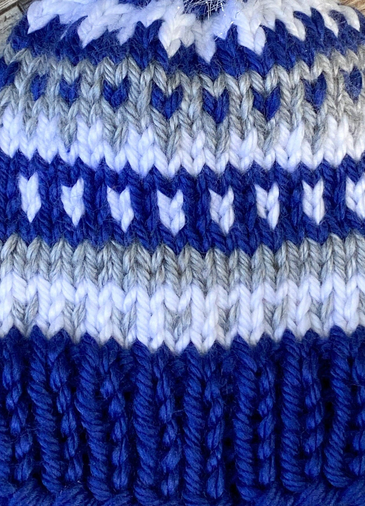 Indianapolis Colts NFL team colors beanie