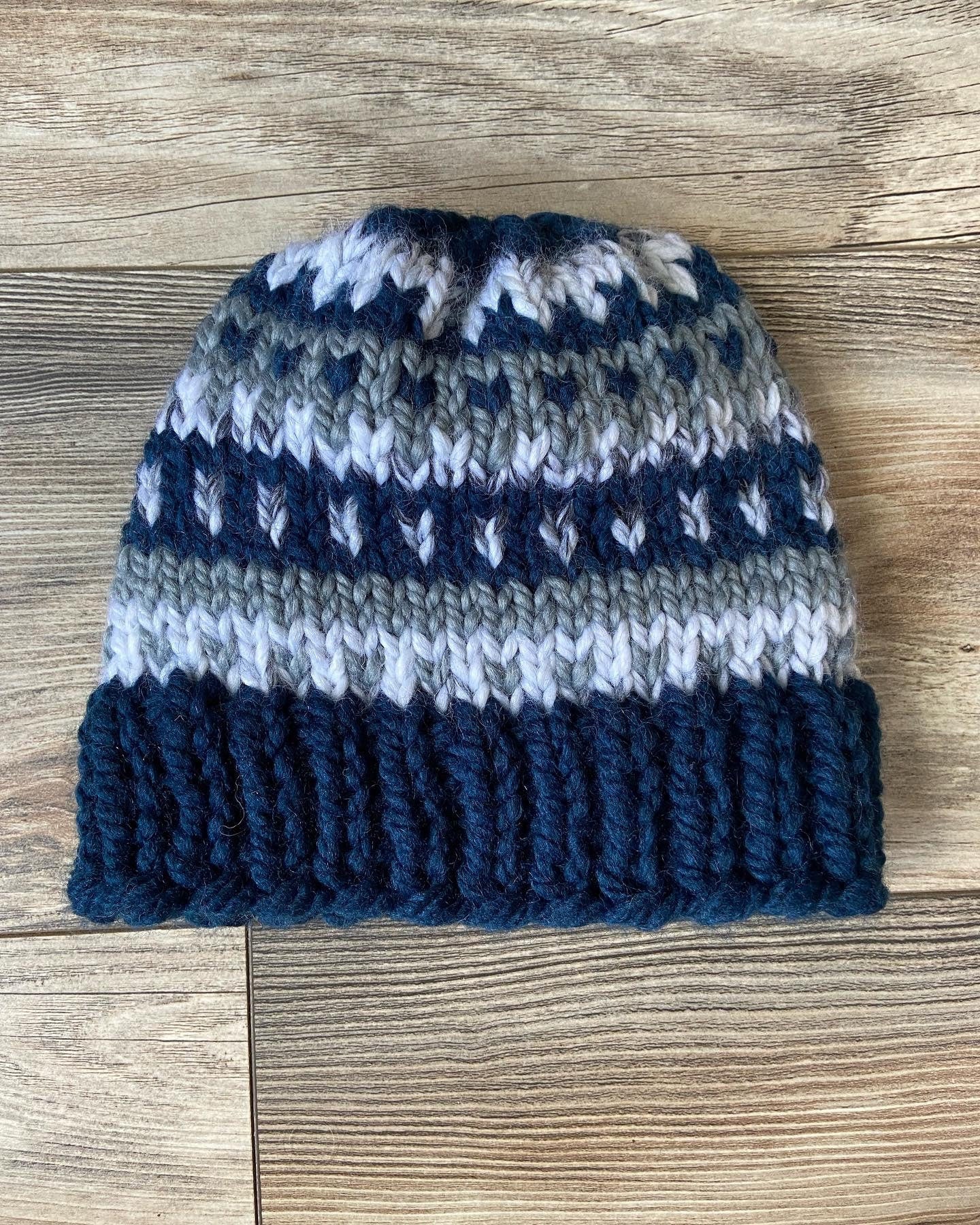 Customizable fair isle knit hat| fair isle hat for women| Men's fair isle wool hat | Fair isle hat for children