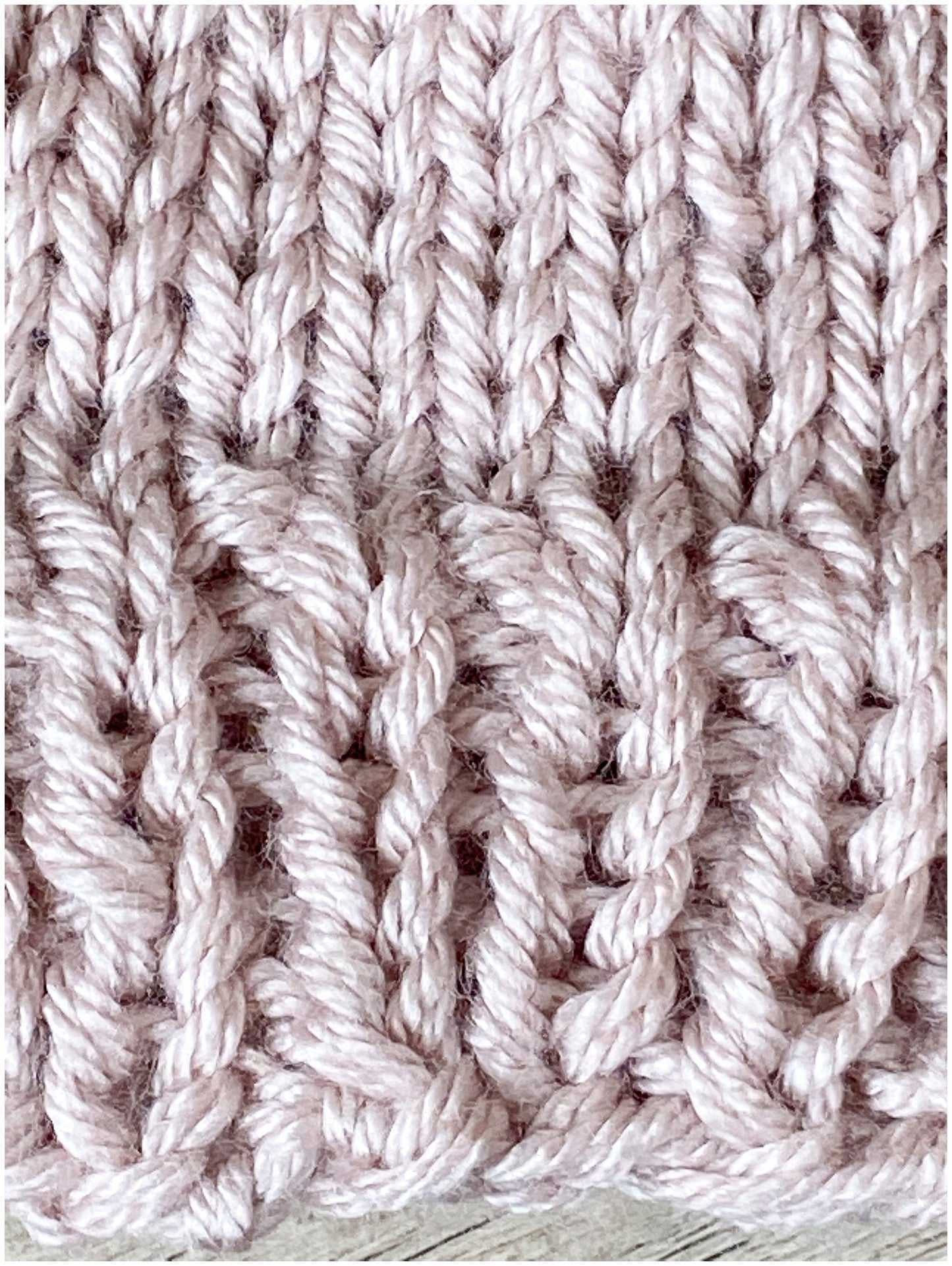 Knit baby hat | Blush pink baby hat | hand knit baby beanie
