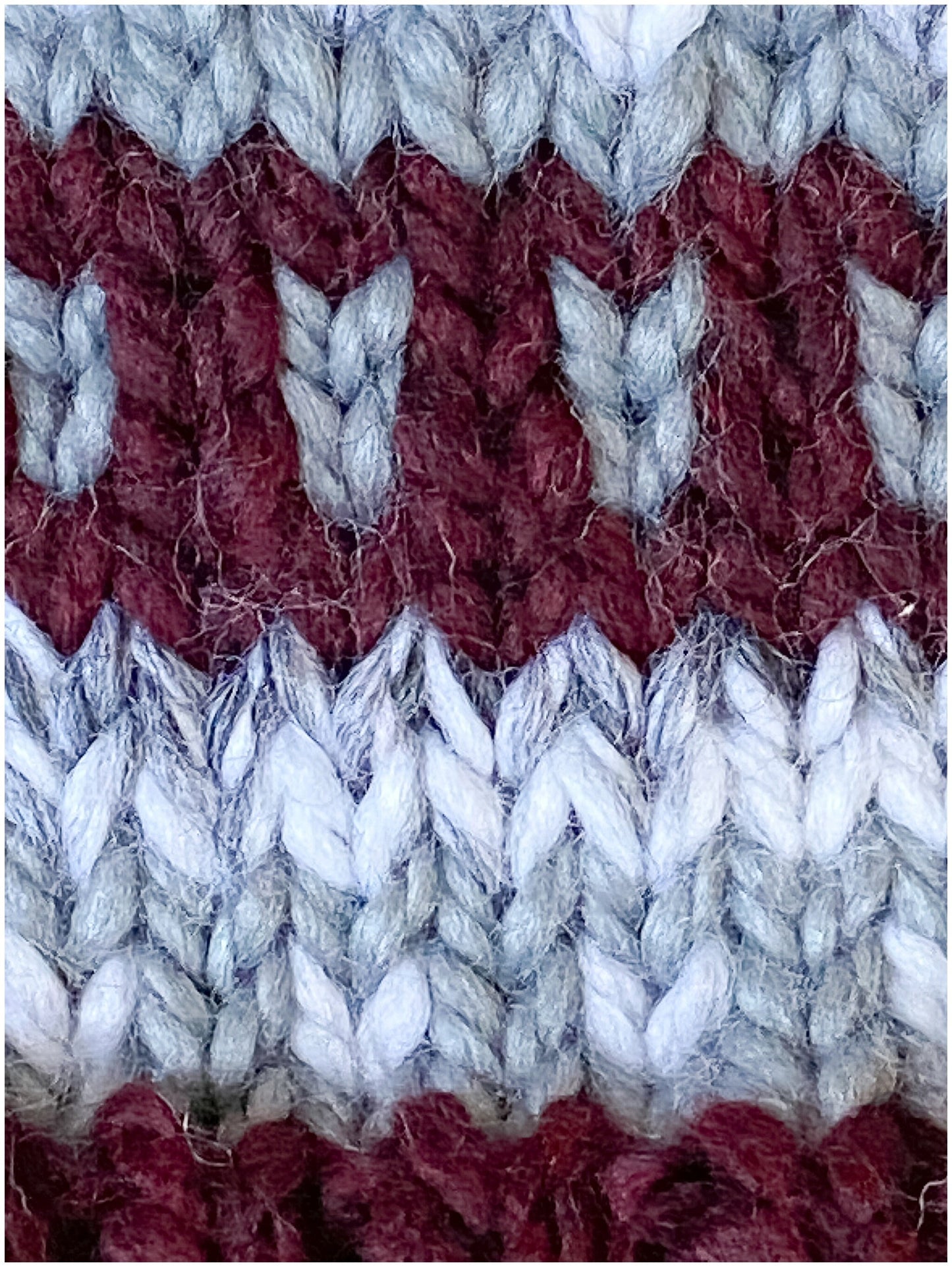 Harvard maroon and white colors college beanie