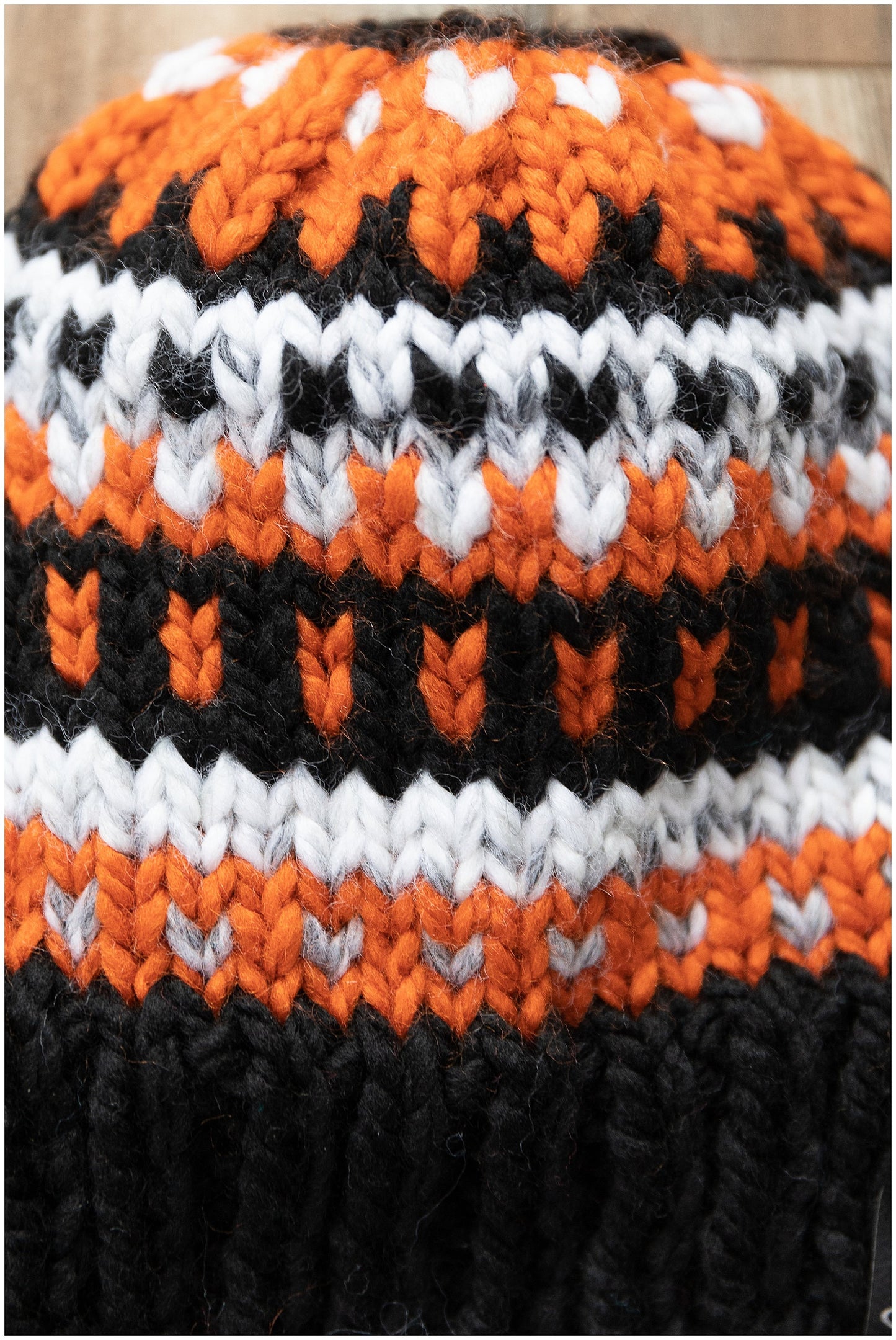 Cincinnati Bengals Hat; Bengal’s team colors beanie