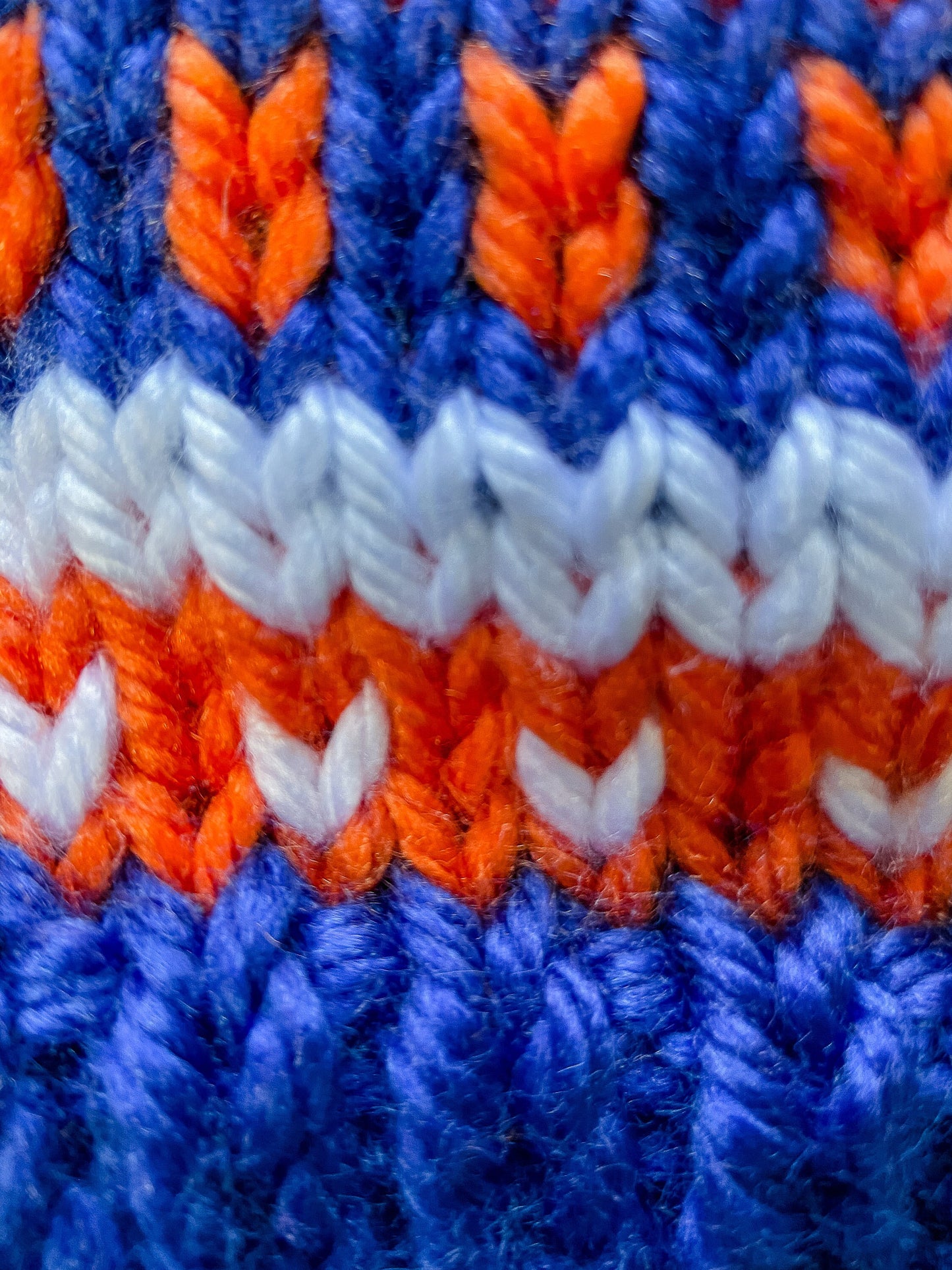 Denver Broncos NFL team colors beanie