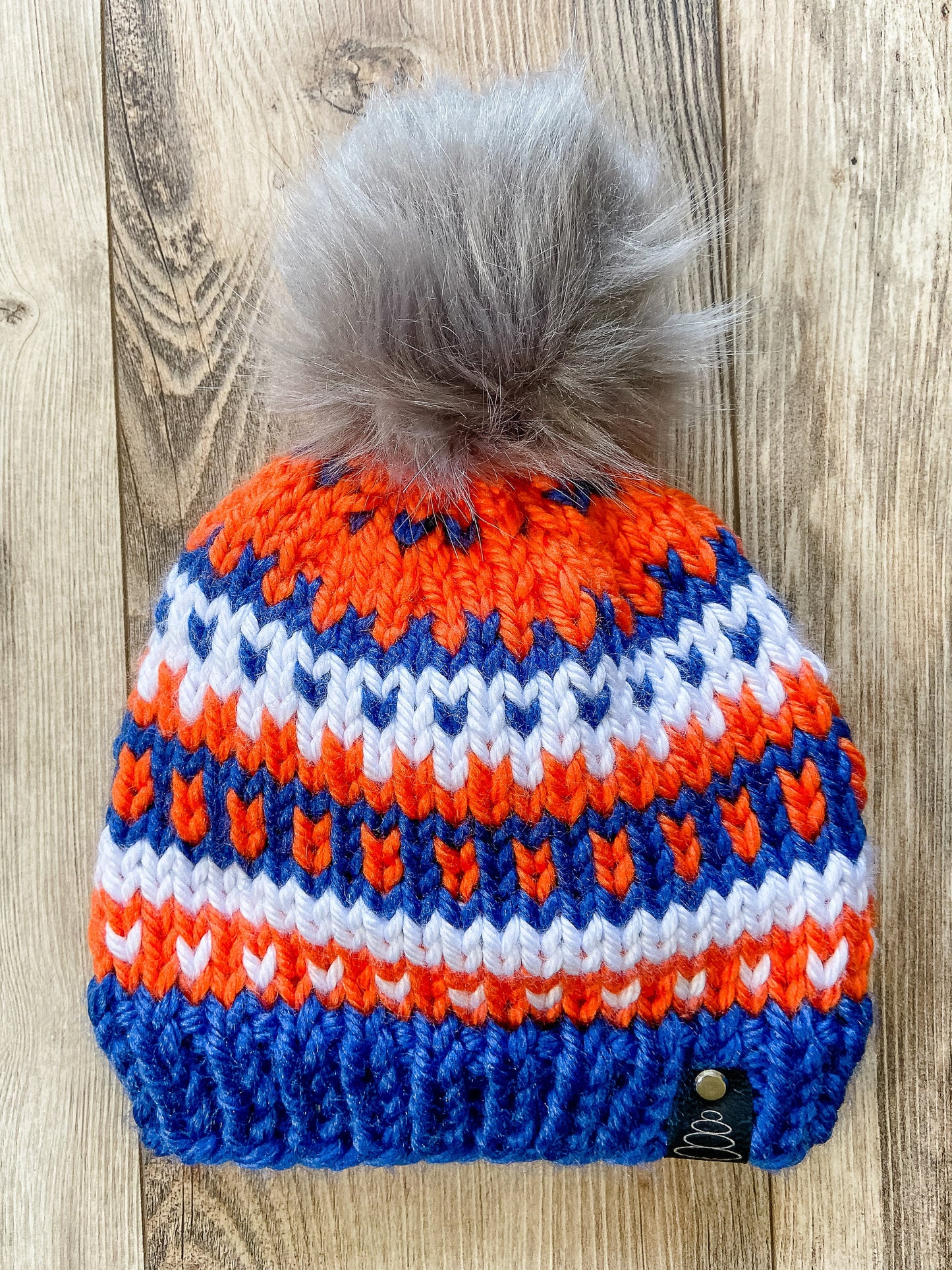 Denver Broncos NFL team colors beanie