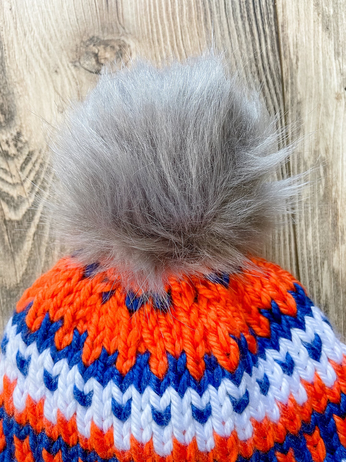 Denver Broncos NFL team colors beanie