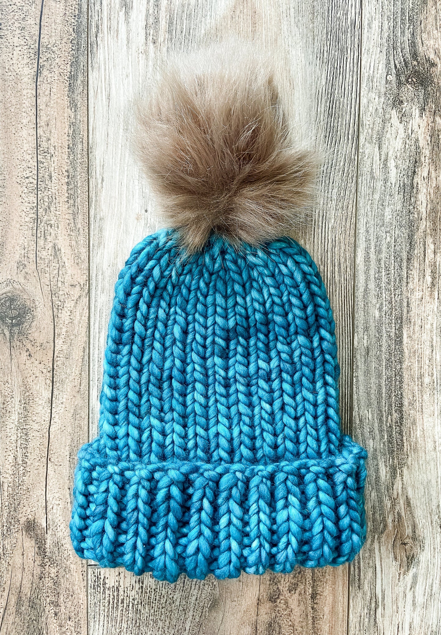 Merino Wool knit hat | Roll-up brim Luxury Beanie made of 100% merino wool hand-dyed yarn