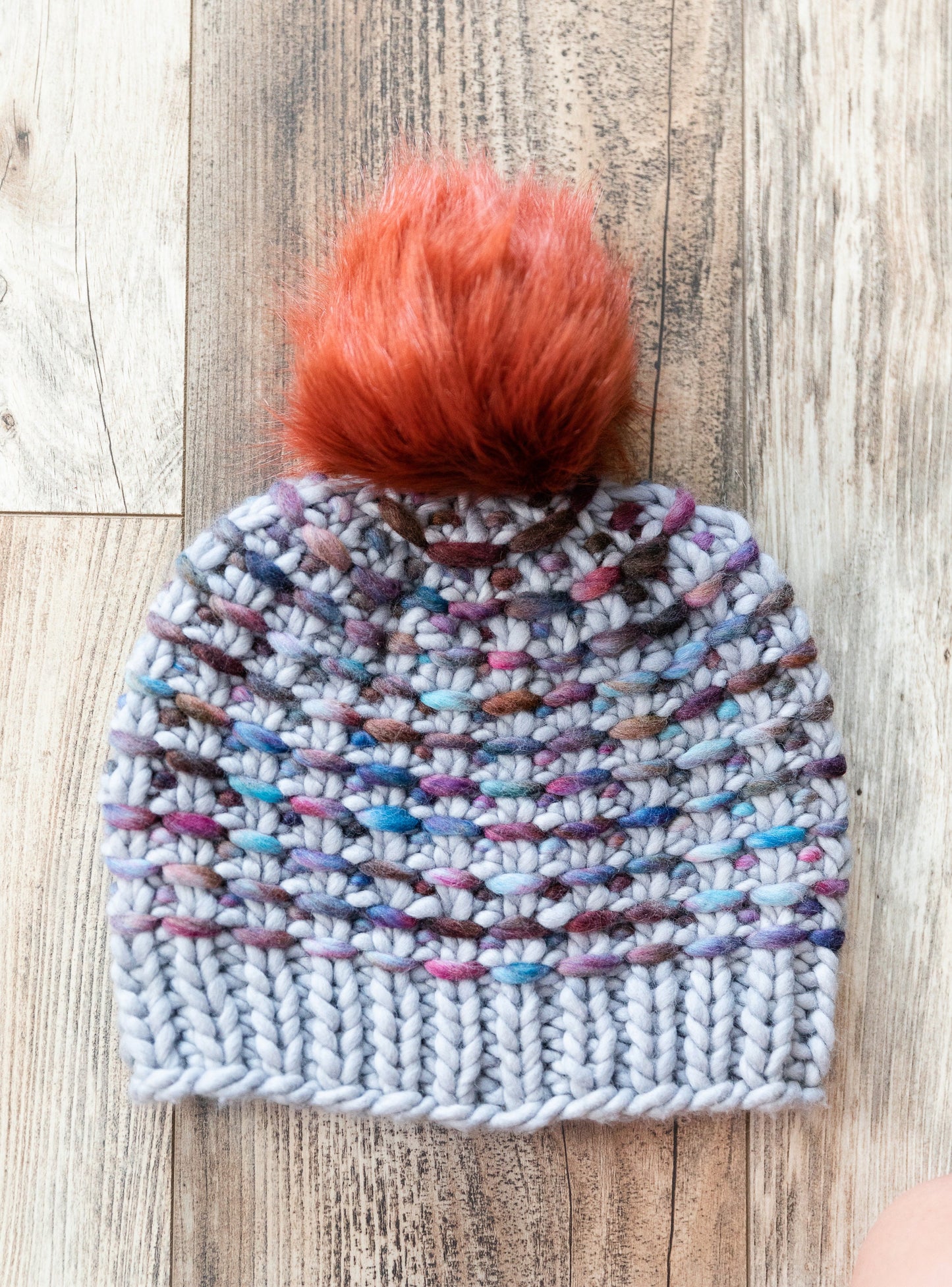 Merino Wool knit hat | Luxury Beanie made of 100% merino wool hand-dyed yarn