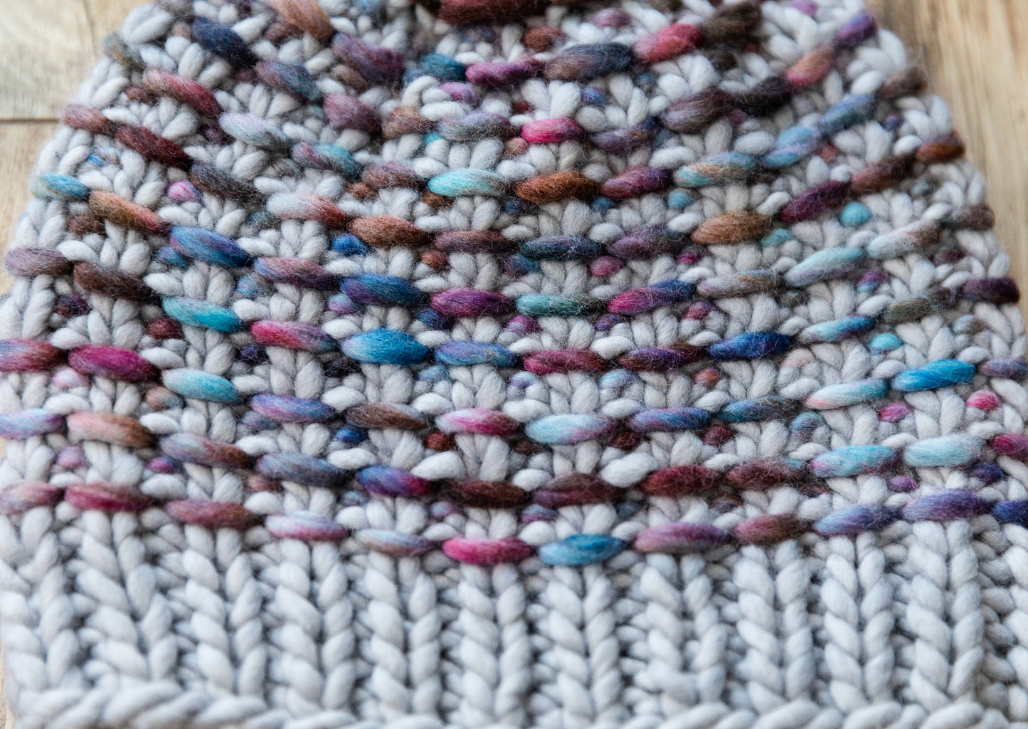 Merino Wool knit hat | Luxury Beanie made of 100% merino wool hand-dyed yarn