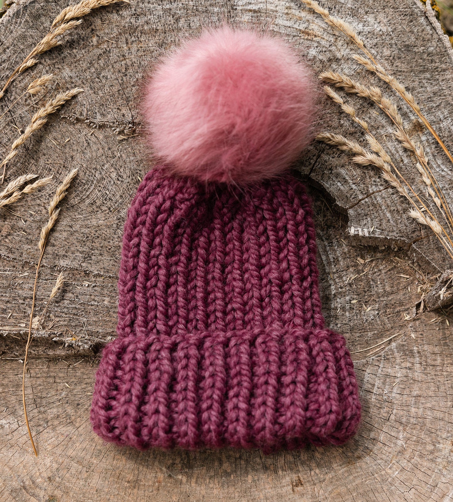 Cozy and Stylish: Classic Winter Hat with Ribbed Knit and Roll Up Brim | Wool hat for men | wool hat for women