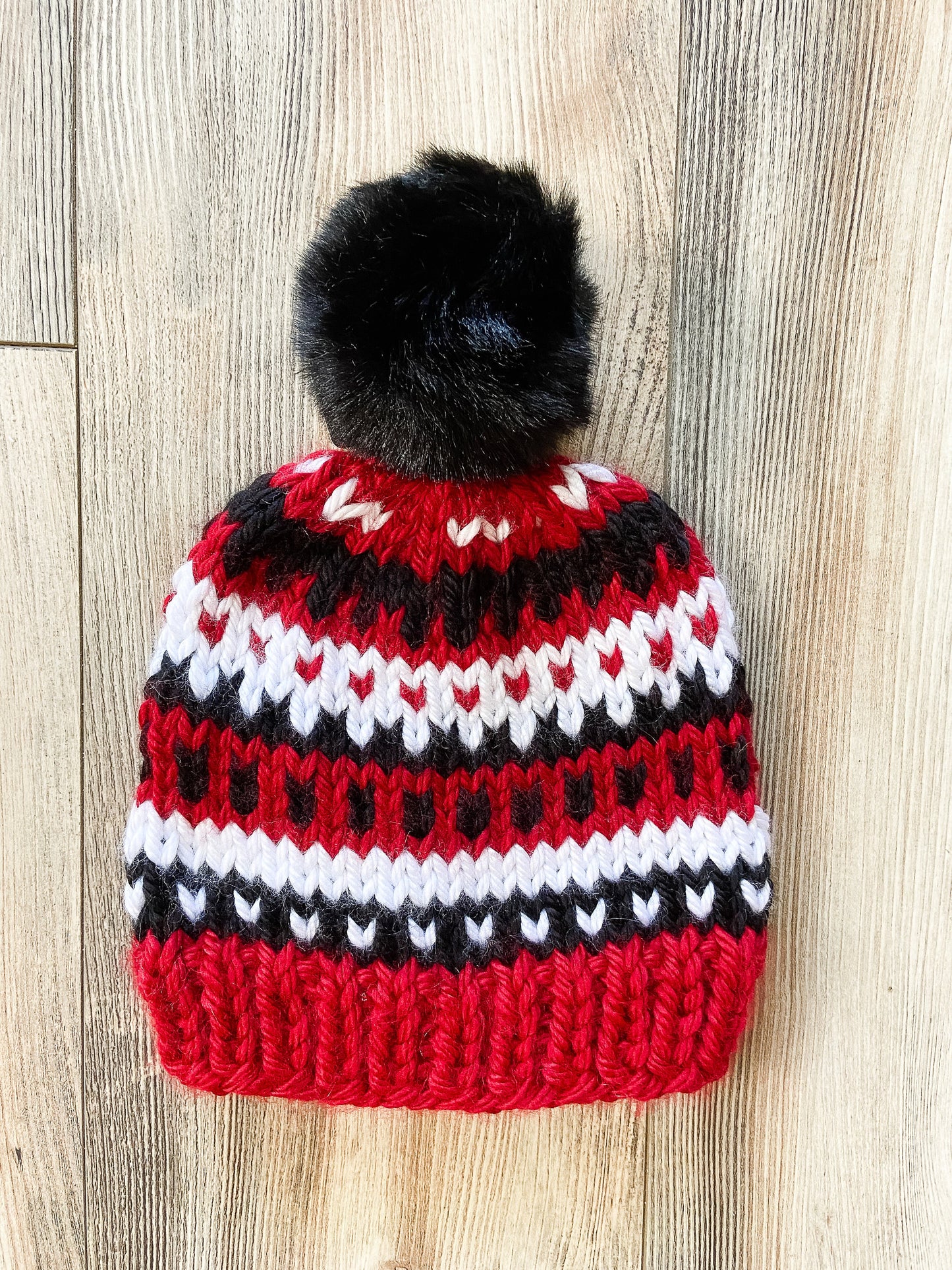 Arizona Cardinals NFL team colors beanie
