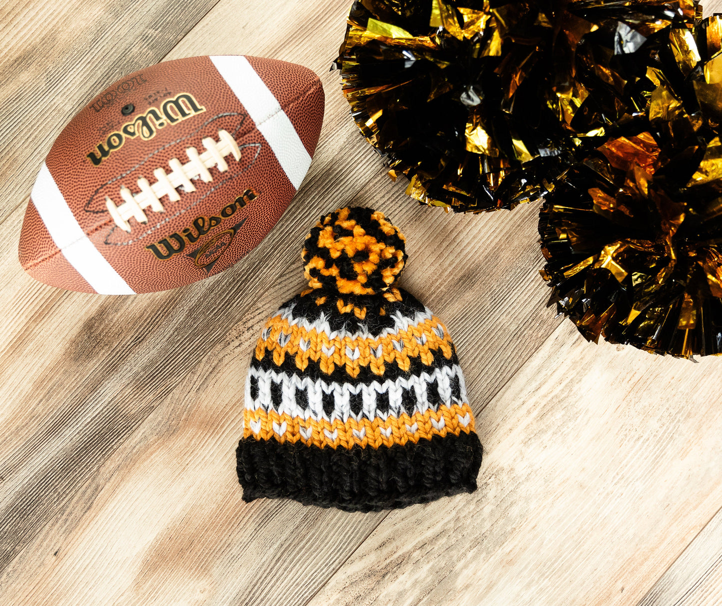 Purdue baby/toddler hat gift set: Purdue University colors beanie, for your Future Boilermaker