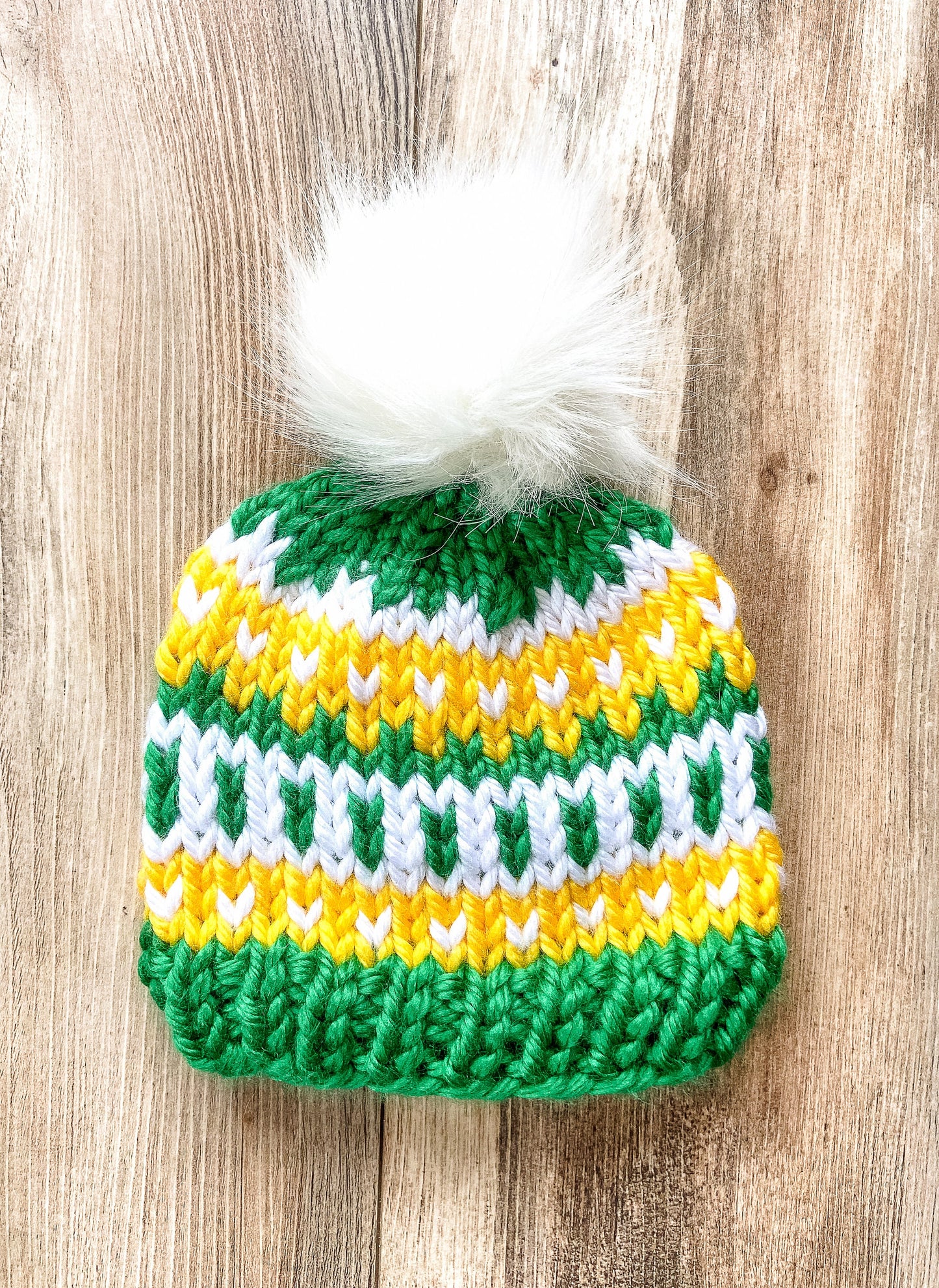 Green Bay Packers NFL team colors beanie