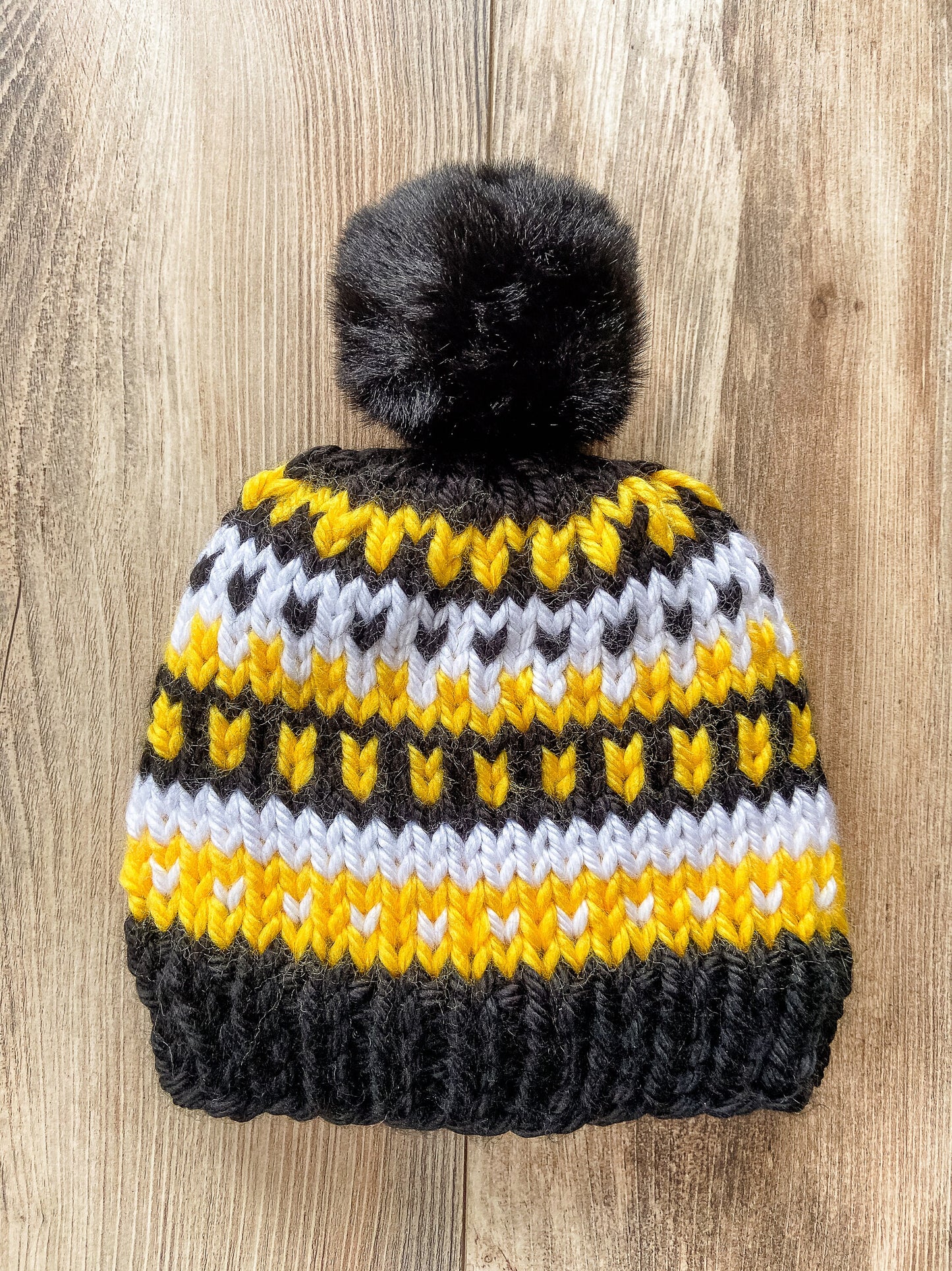 Pittsburgh Steelers NFL team colors beanie