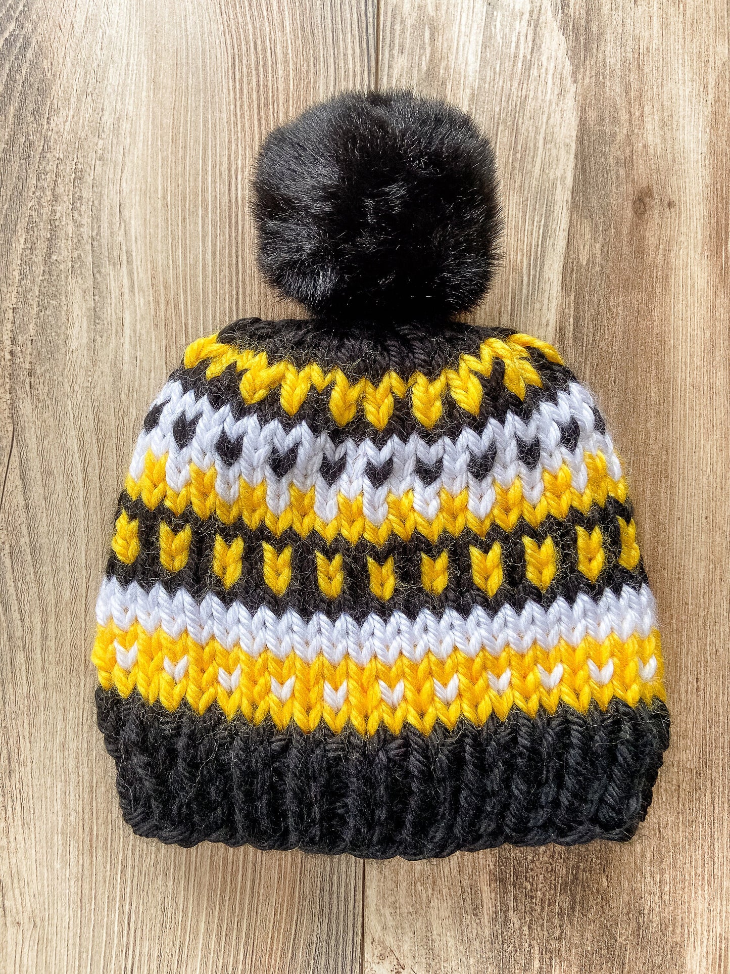 Pittsburgh Steelers NFL team colors beanie