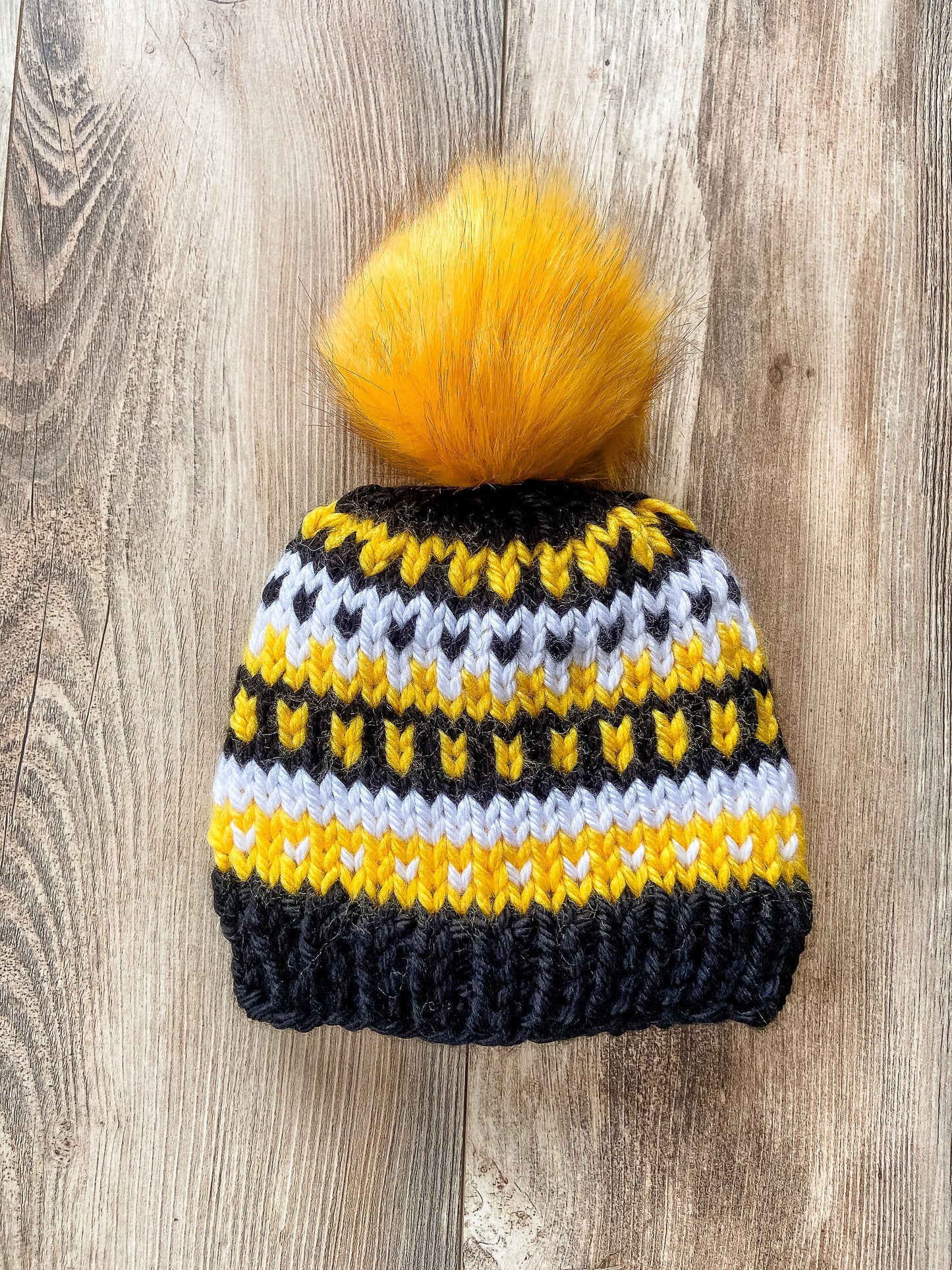 Pittsburgh Steelers NFL team colors beanie