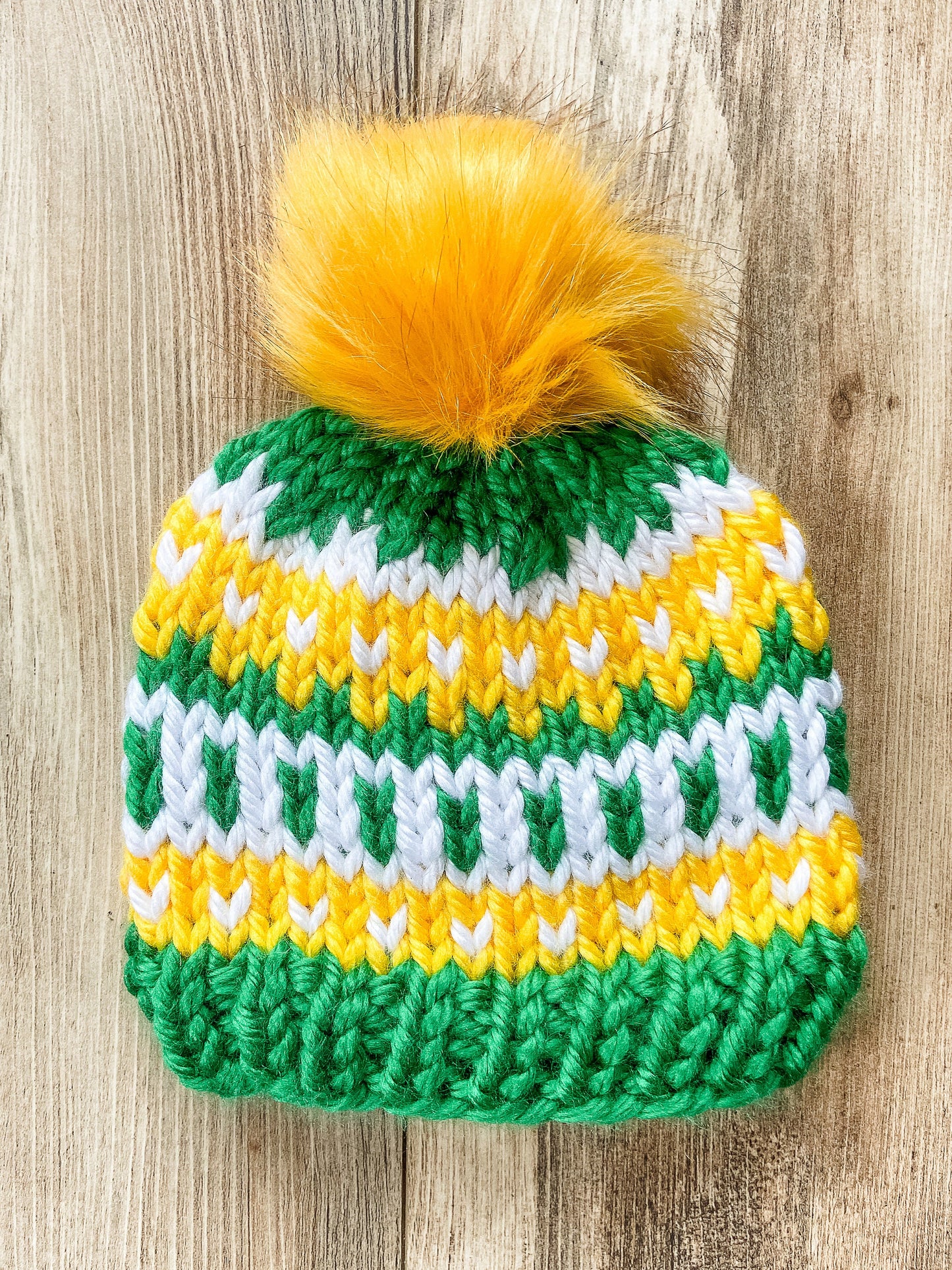 Green Bay Packers NFL team colors beanie
