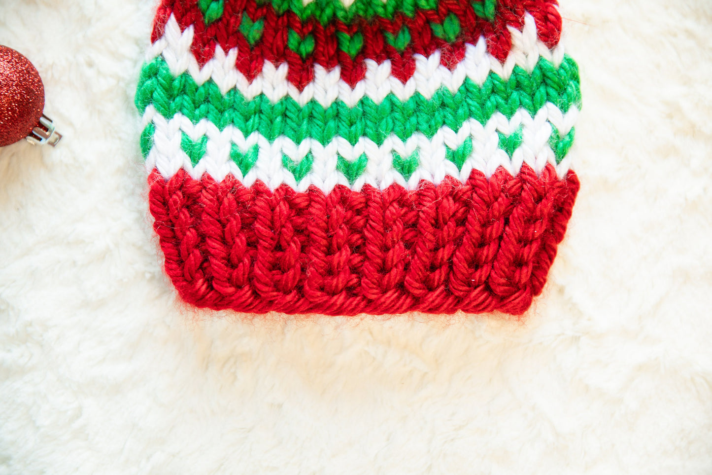 Baby Christmas hat | Knit Christmas beanie| Holiday outfit | Cozy Red & White Striped Christmas Hat| Crochet Christmas hat