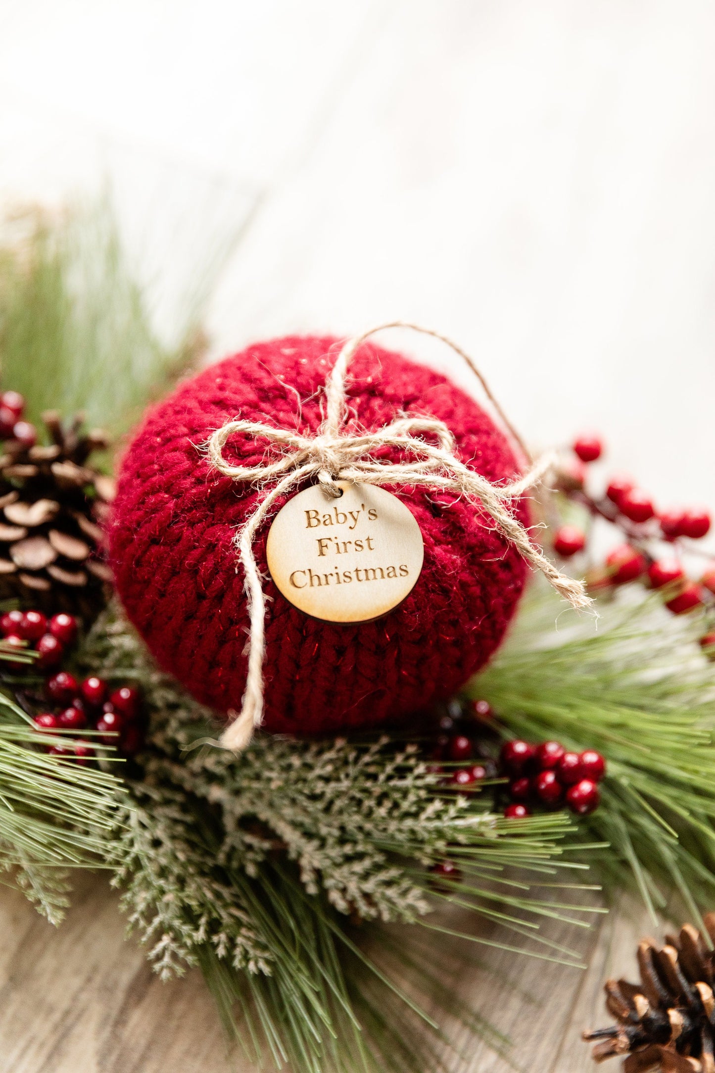 Celebrate Baby's First Christmas with a Personalized Keepsake Ornament| Custom Christmas ornament | Milestone Sentimental Christmas decor