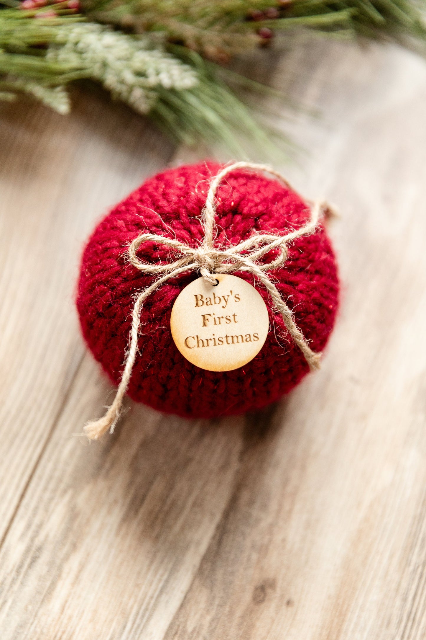 Celebrate Baby's First Christmas with a Personalized Keepsake Ornament| Custom Christmas ornament | Milestone Sentimental Christmas decor
