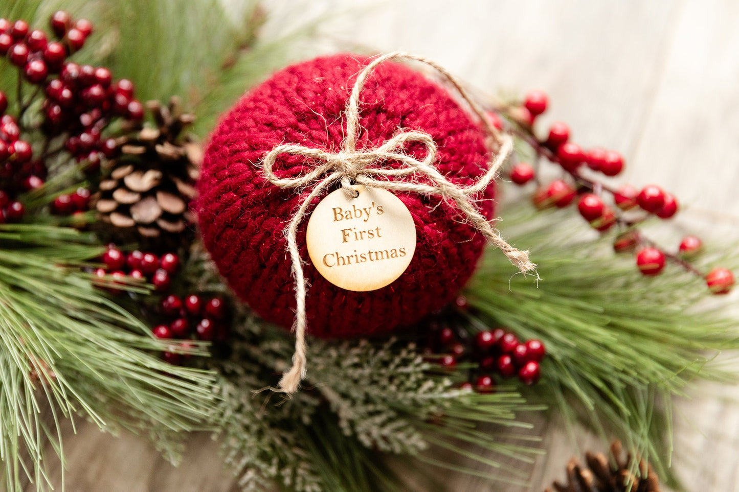 Celebrate Baby's First Christmas with a Personalized Keepsake Ornament| Custom Christmas ornament | Milestone Sentimental Christmas decor