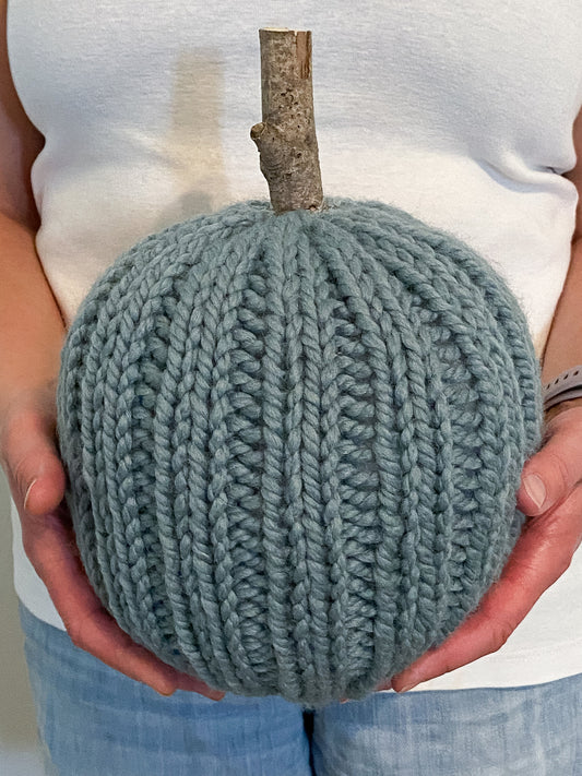 PERSONALIZED Set of 4 XXL  pumpkins with decorative tags.